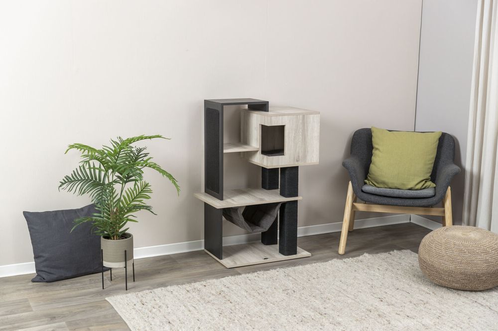 Trixie Drapak dla Kota CityStyle 58x38x98cm Szary - NOWY