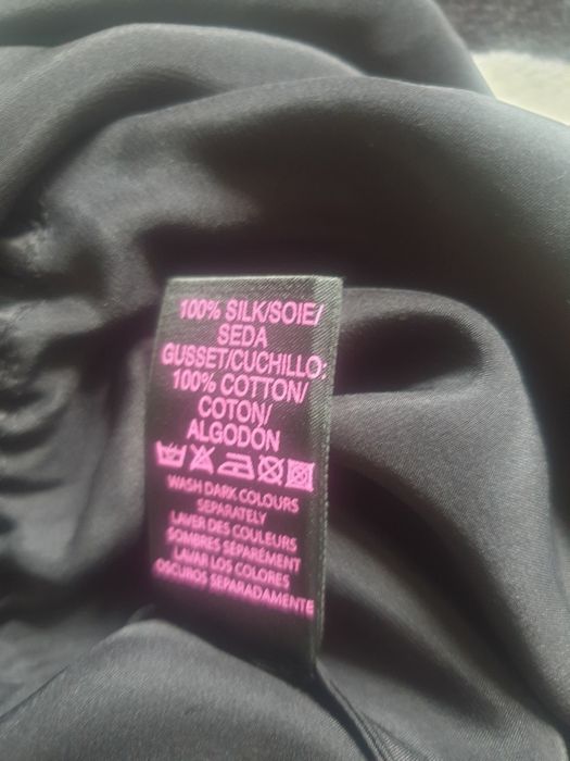 Szlafrok i Body z jedwabiu La Senza S,XS.