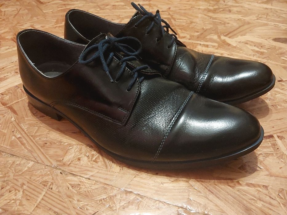 Buty skórzane, wizytowe Zadora