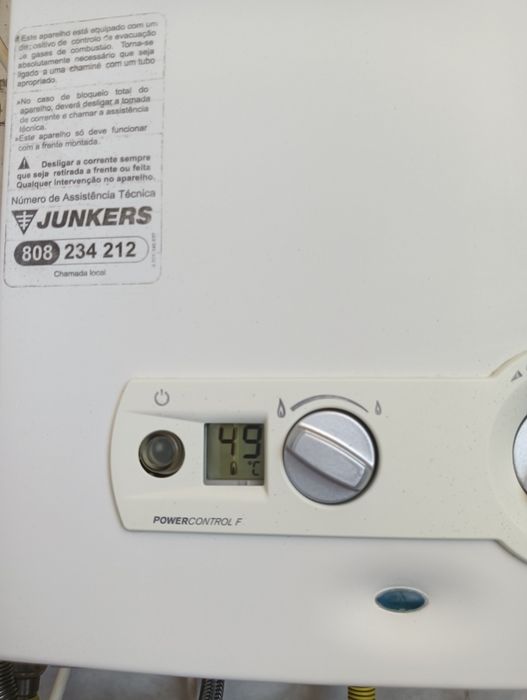 Vendo esquentador Junkers ventilado 11L gás natural em muito bom estado