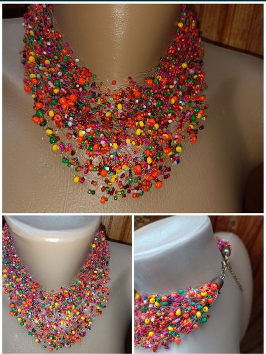 Чокер намисто буси кулон на подарунок гортайте фото