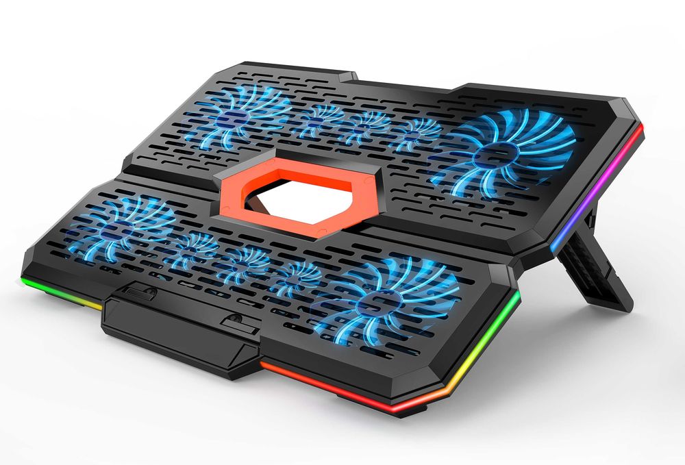 PODSTAWKA podkładka CHŁODZĄCA pod LAPTOP-A 12-17' 10xWentylator