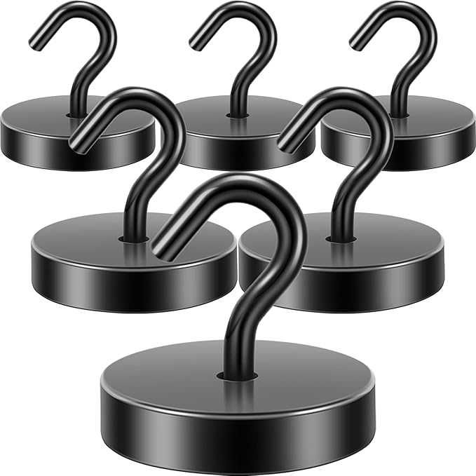 Neosmuk Magnetyczne Haki 40 kg – Super Mocne Neodymowe Uchwyty