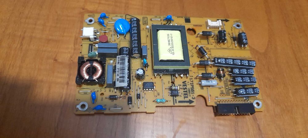 placa de alimentação tv vestel para peças
