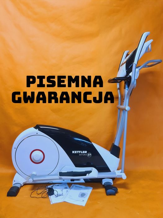 Piękny Mocny Orbitrek Kettler Satura P mega jakość GWARANCJA programy Trenażer Eliptyczny Bezpieczny na Stawy Gwarancja
