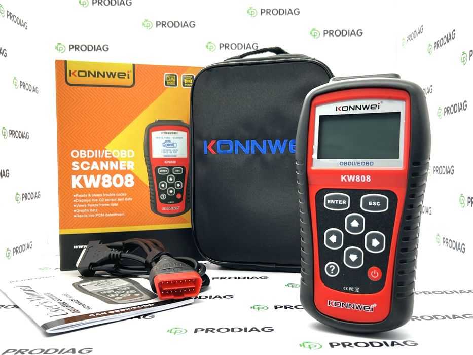 KONNWEI KW808 - мультимарочний автосканер