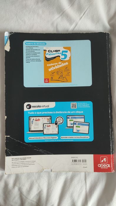 Manual de Português-  5 ano Clube das Palavras