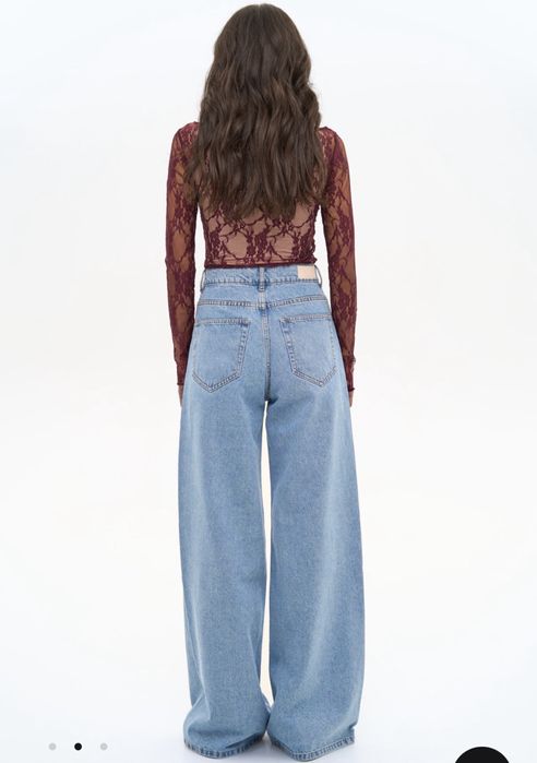 Джинсы голубые укр бренд match denim, aisenberg 2026