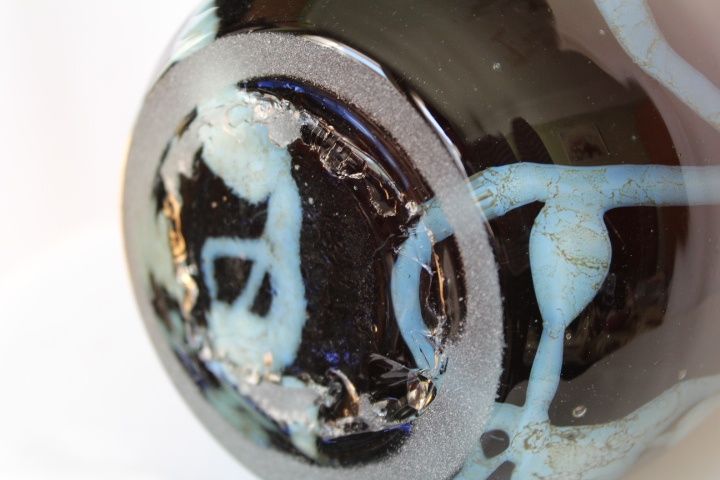 Велика гарна ваза ручної роботи