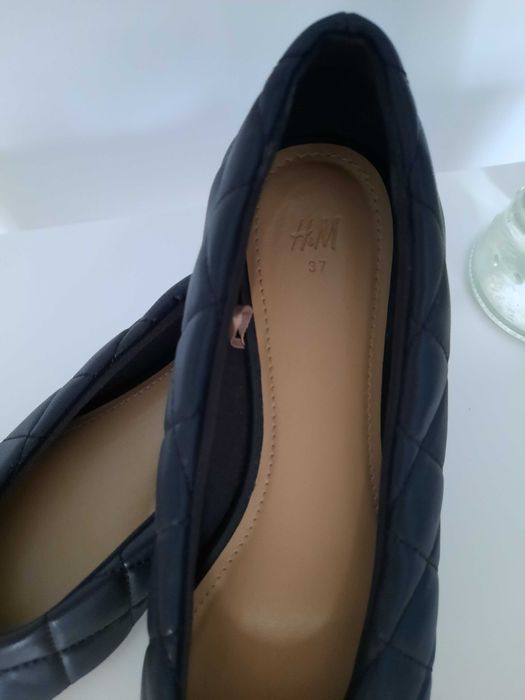 Czarne baleriny H&M