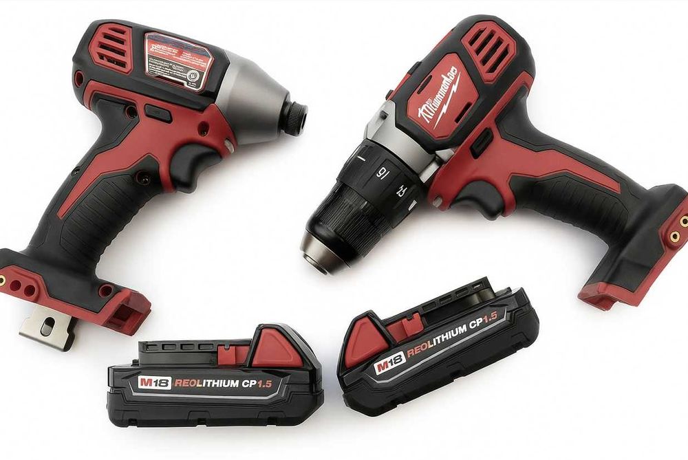 Wiertarka i zakrętarka Milwaukee M18  2 baterie Torba  NOWE Oryginał