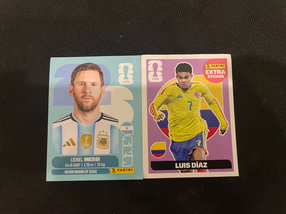 Cromo raro do messi mundial 2026
