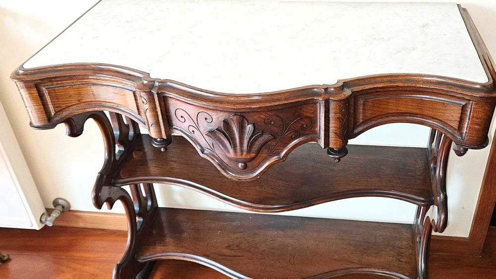 Credência em Mármore, Estilo Neoclássico, Excelente estado