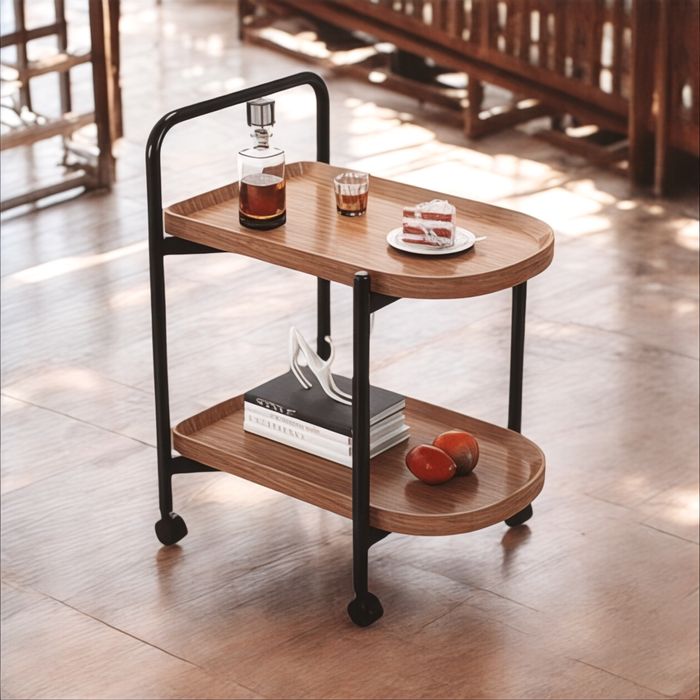 Журнальный столик, двухярусный прикроватный стол