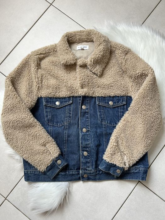 Джинсовая курточка Тедди