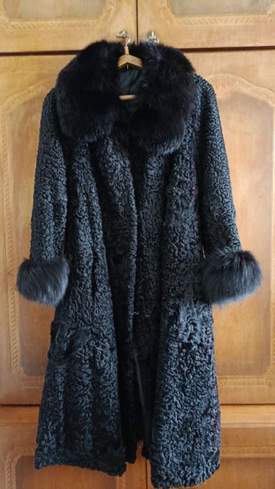 Шуба, каракуль, песець