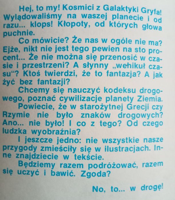 Dwaj z galaktyki gryfa - komiks