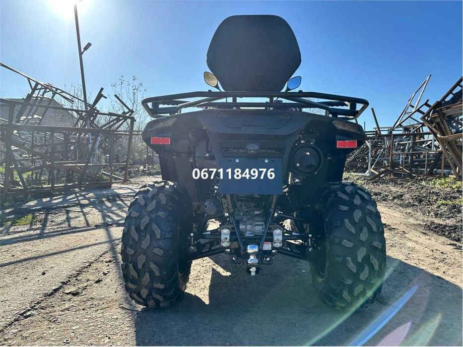 Квадроцикл Segway 500 F A6 AT 5L Base (silver-blue) Сегвей доставка