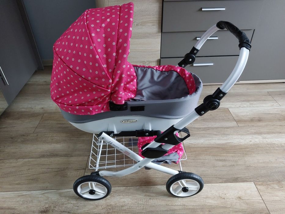 Wózek dla lalek + łóżeczko