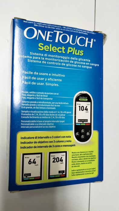 MÁQUINA MEDIDOR DIABETES GLICOSE - DESOCUPAR