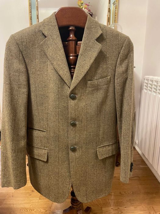 Blazer homem tom verde musgo Carlo Viscontti