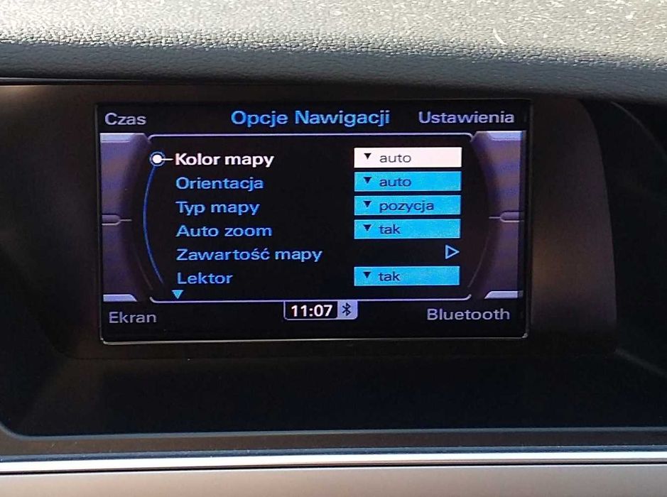 Audi Polskie Menu Aktualizacja Mapy Europy Polski Lektor MMI Concert