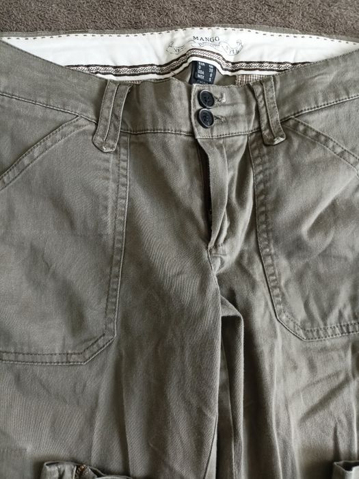 Spodnie Mango materialowe