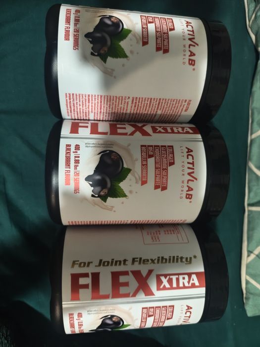 ACTIVLAB Flex Xtra Kolagen Czarna porzeczka 400g 3 sztuki