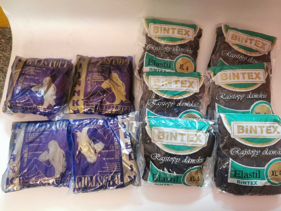 Rajstopy damskie XL-4 zestw 10sztuk