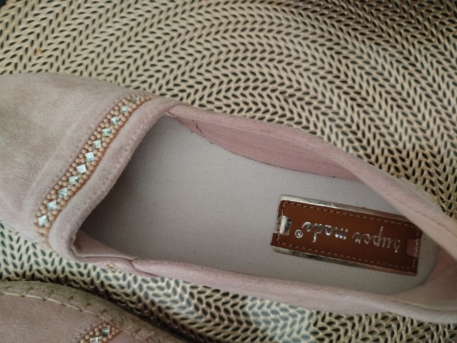 Espadryle  miękkie damskie nowe-38