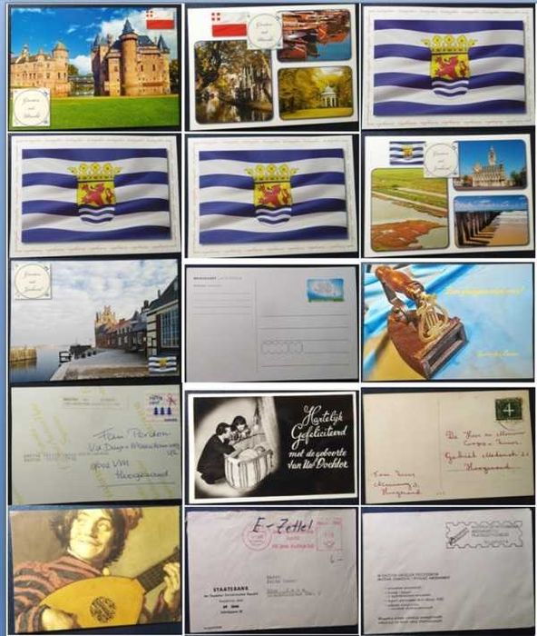 Lote com 31 cartões/envelopes de vários países (R015)