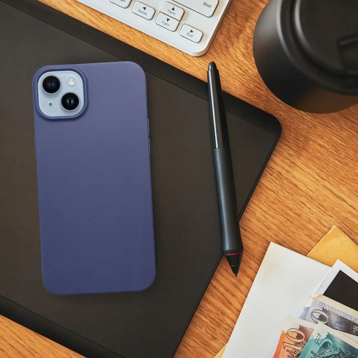 Etui Futerał MATT do IPHONE 16 Pro Max niebieski