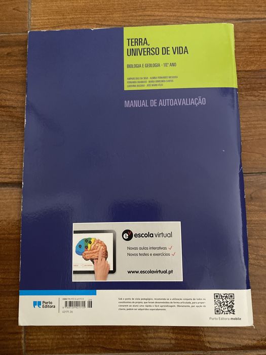 Caderno de atividades biO E GEO 10 ano - TERRA, UNIVERSO DE VIDA