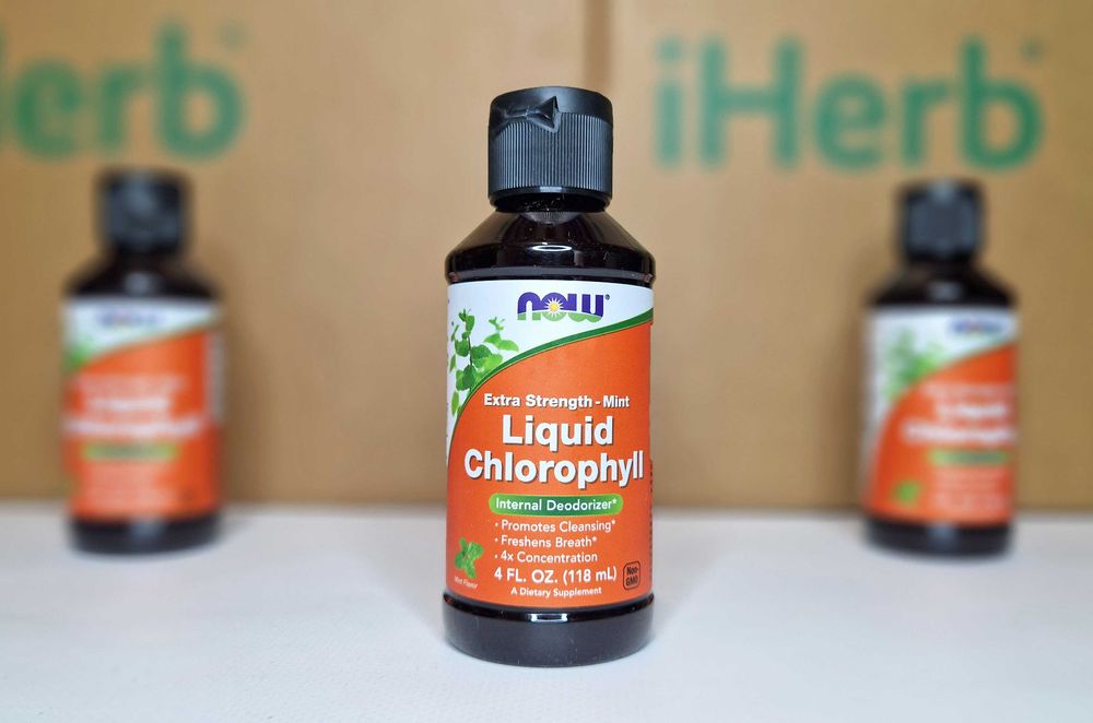 Хлорофіл посиленої дії Chlorophyll Now Foods, рідкий концентрат, 118мл