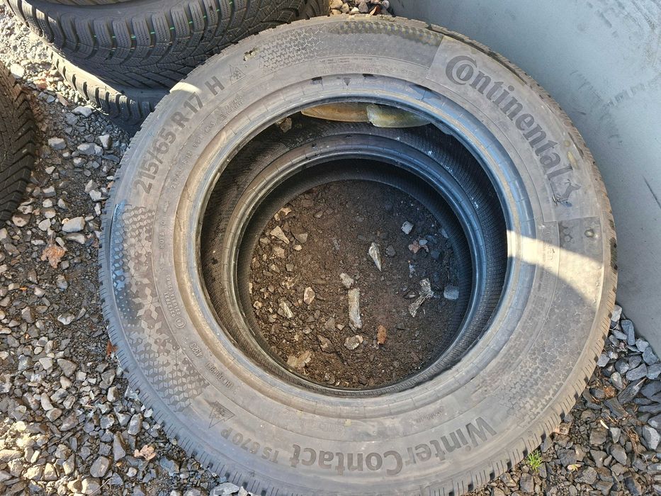 [Z55] 2xOPONY ZIMOWE 17 215/65R17 99H CONTINENTAL Winter Contact TS870