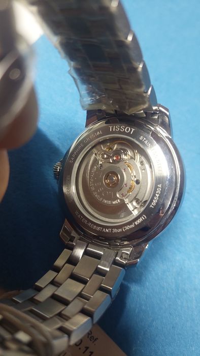 Часы швейцарские мужские механические  TISSOT T065.430.11.051.00