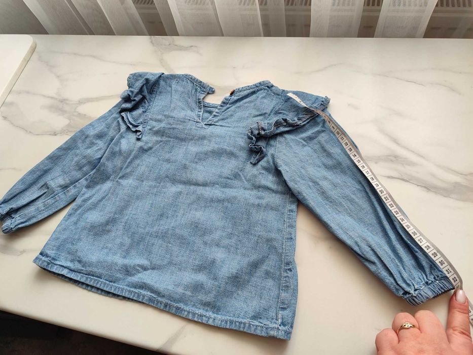 Джинсовий костюмчик на дівчинку 86 - 92 розмір