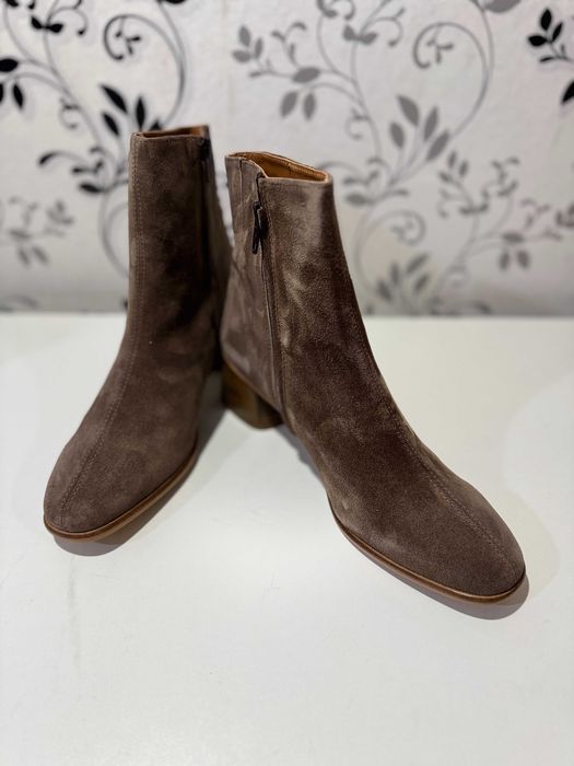 Жіночі чоботи замшеві Angulus, 42р.