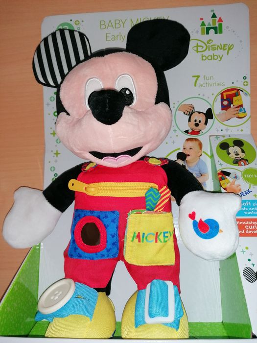 NOVO na Caixa - Baby Mickey 7 Actividades da Clementoni