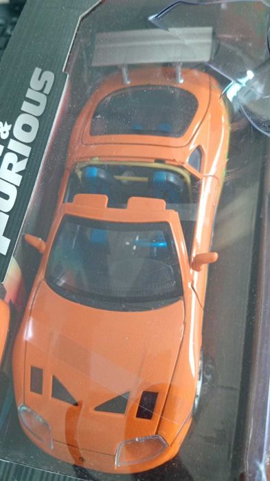 Jada Toys 1:24 Toyota Supra 1995 Velozes e Furiosos - Die-Cast Metal (Lacrado)