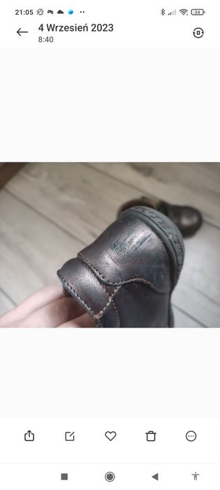 Buty bopy 25 dziewczynka