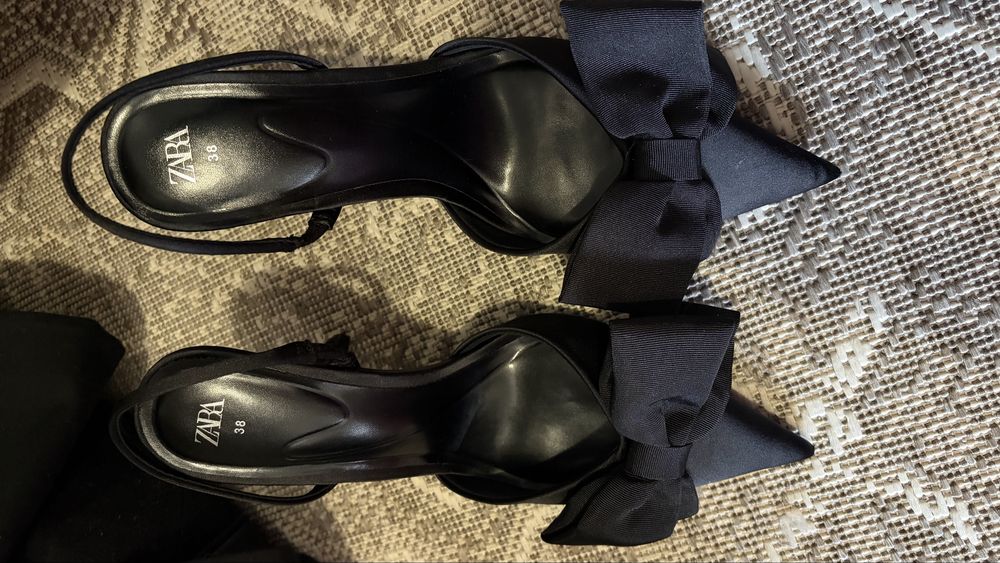 Каблуки zara 38 розмір