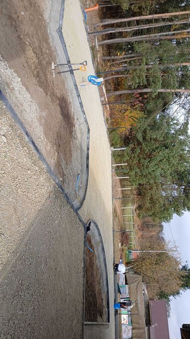 Roboty ziemne, utwardzanie terenów, podbudowy pod kostke brukową