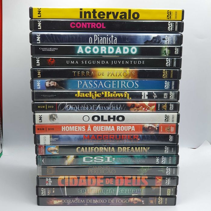 Lote 17/1 - Pack de 18 Filmes em DVD - Ref.VI