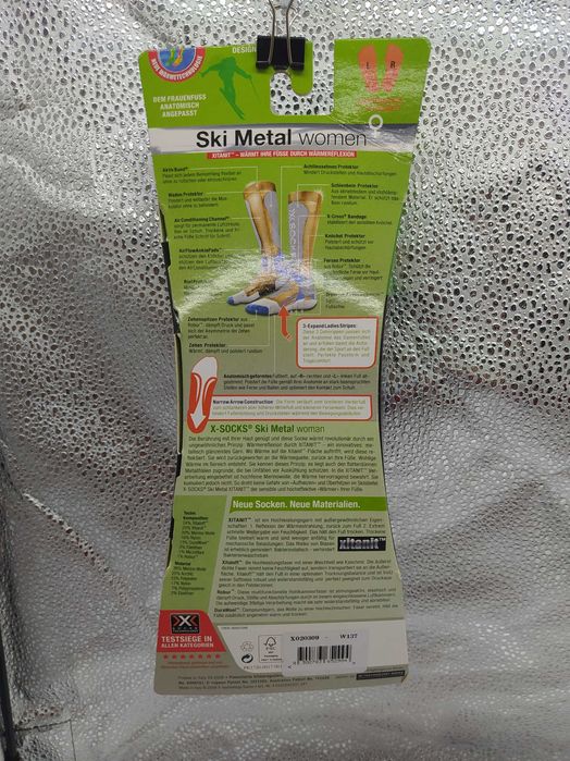 Skarpetki X-socks   ski metal r. 41-42