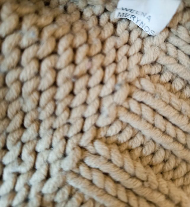 Sweter z golfem merynosa