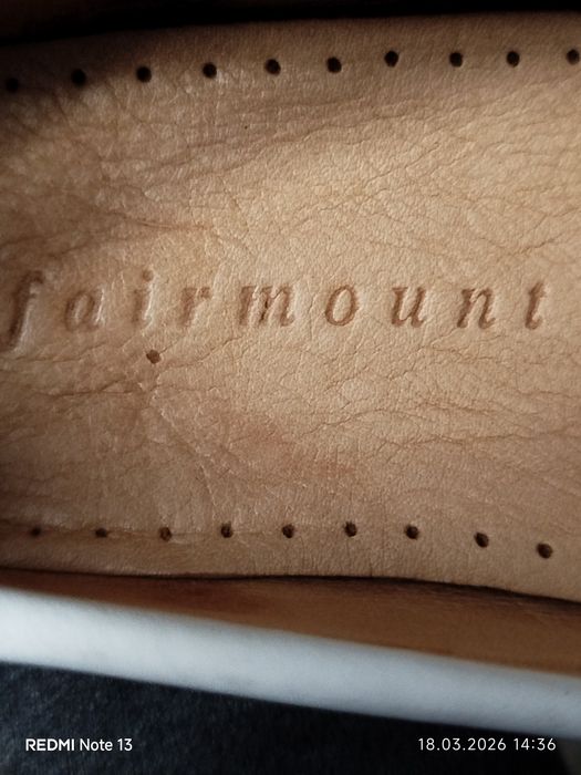 Продам фирменные кожаные  женские туфли  фирмы,, fairmount ,.Размер 39