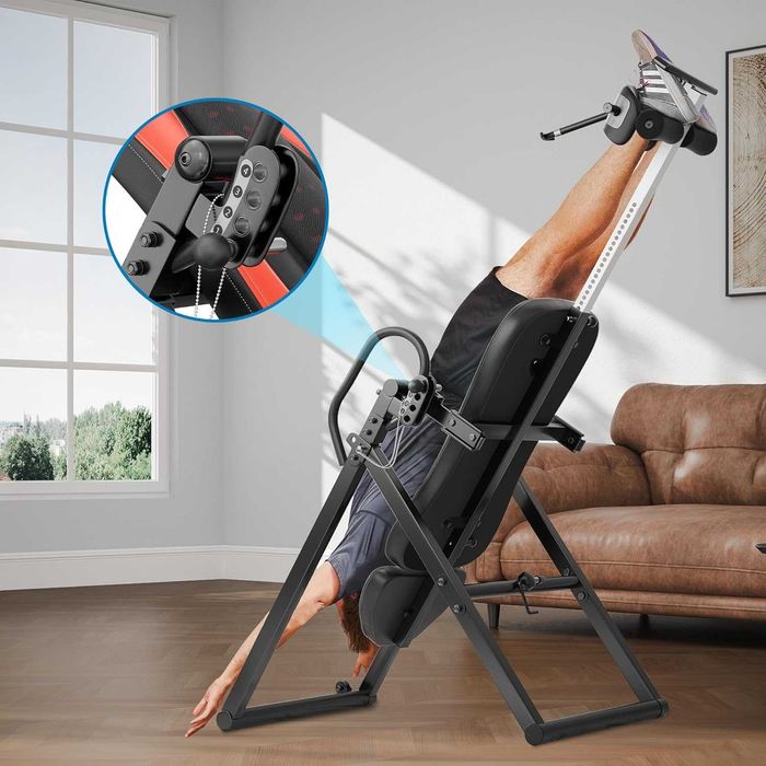 Pain relief inversion table Mesa de inversão para alívio da dor