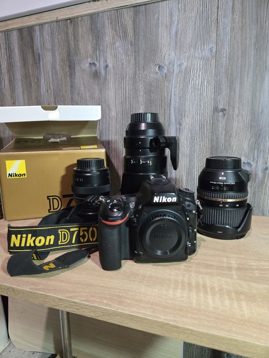 Объективи nikon. Tamron 24-70,70-20. Nikkor 50 f1.8.