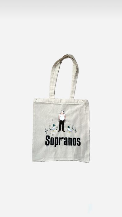 Bawełniana torba tote bag the sopranos rodzina soprano sopranów